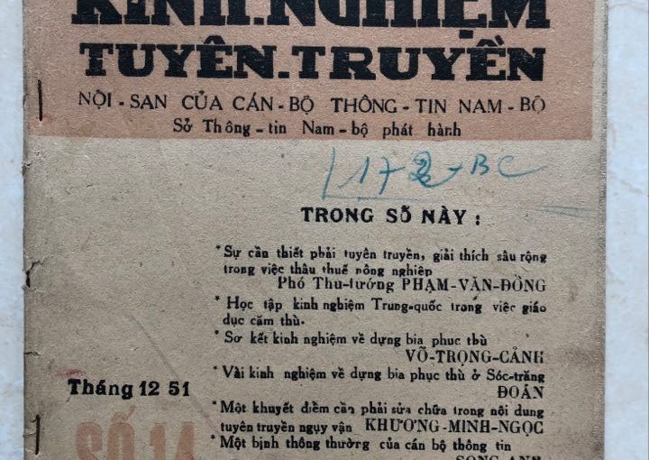 Mặt trận Dân tộc Giải phóng Miền Nam Việt Nam đã vận dụng báo chí cách mạng như thế nào? (Kỳ I)