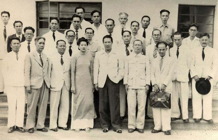 Hình ảnh Bảo Đại và các chính khách tại Hội nghị Hương Cảng 1947