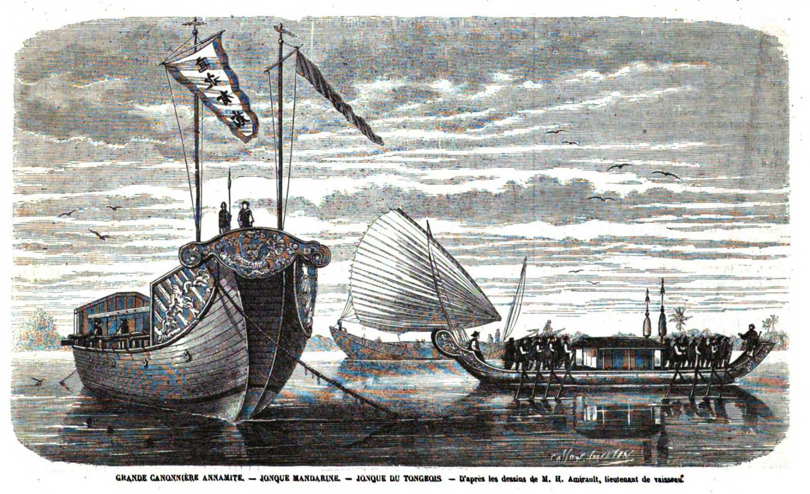 Thuyền Mỹ cập bến Việt Nam năm 1819